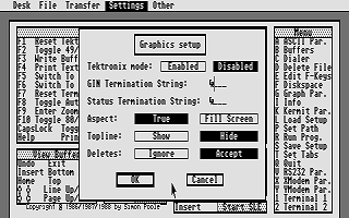 Uniterm atari screenshot